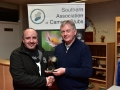 Paul Reidy receiving his best overall image award from Richard Dwyer
