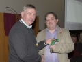 SACC Chairman Richie Dwyer presenting Bill Power with his medal