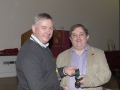 SACC Chairman Richie Dwyer presenting Bill Power with his medal
