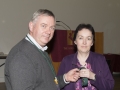SACC Chairman Richie Dwyer presenting Breda O Mullane with her medal