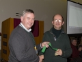 SACC Chairman Richie Dwyer presenting Christopher Bourke with his medal