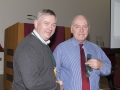 SACC Chairman Richie Dwyer presenting Jim Mc Sweeney with his medal