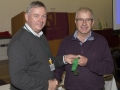 SACC Chairman Richie Dwyer presenting Ned Mahon with his medal