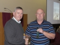 SACC Chairman Richie Dwyer presenting Pat O Donoghue with his medal