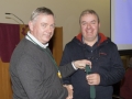 SACC Chairman Richie Dwyer presenting paul flynn with his medal